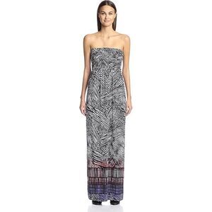 Tart Delancey Strapless Maxi Dress, Palm Ombre